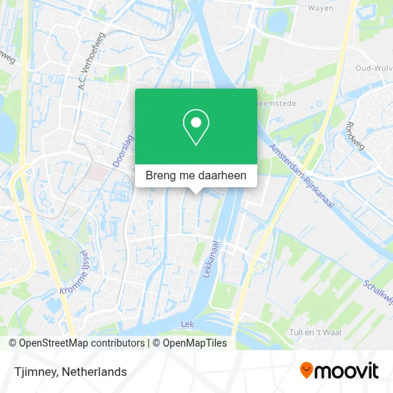 Tjimney kaart