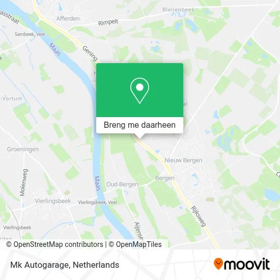 Mk Autogarage kaart