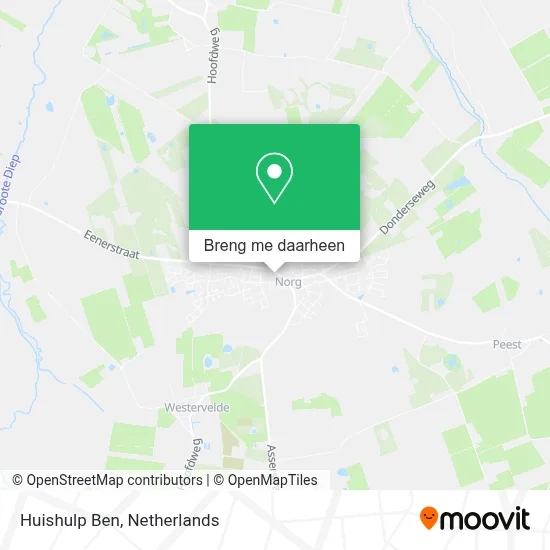Huishulp Ben kaart