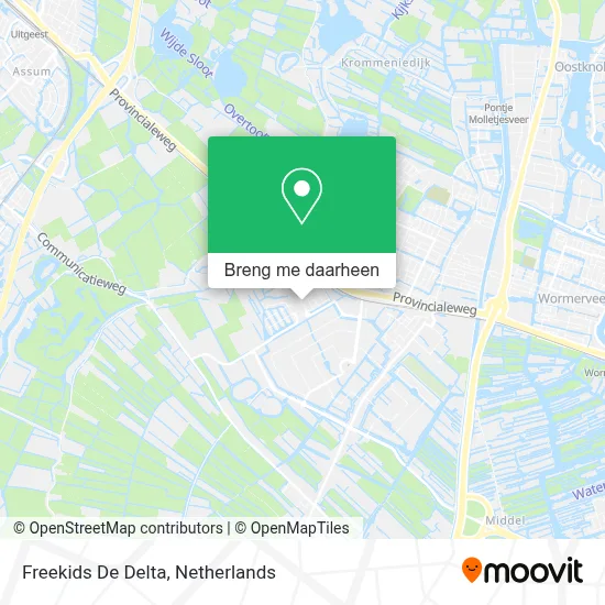 Freekids De Delta kaart