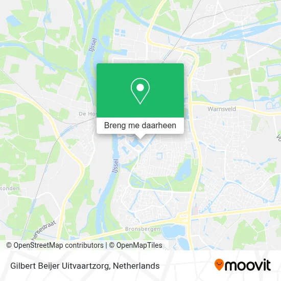 Gilbert Beijer Uitvaartzorg kaart