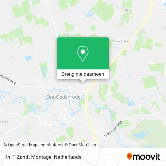 In 'T Zandt Montage kaart