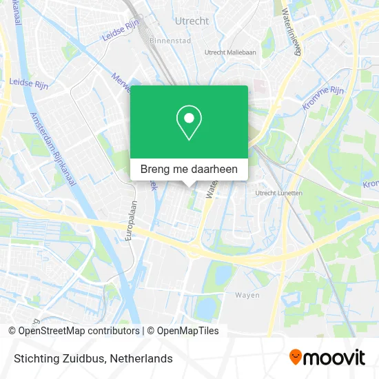 Stichting Zuidbus kaart
