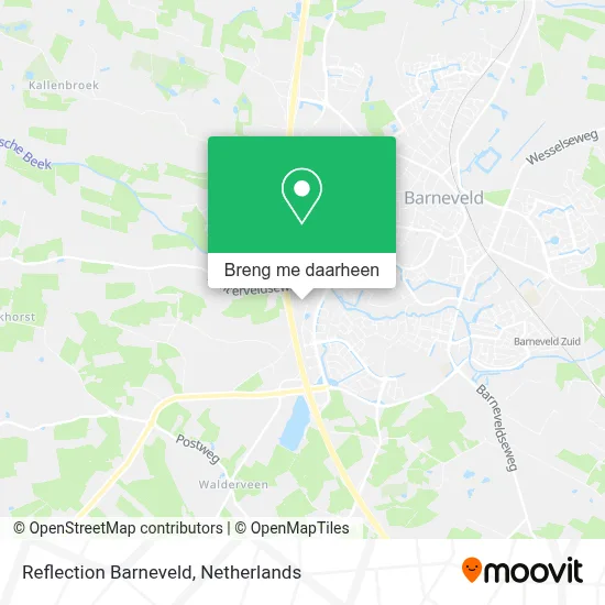 Reflection Barneveld kaart