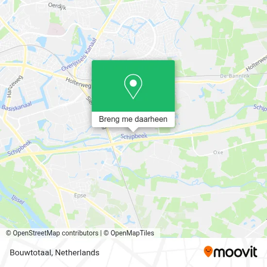 Bouwtotaal kaart