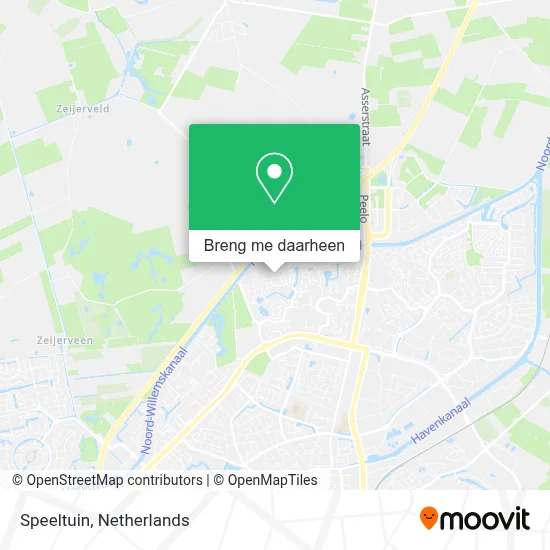 Speeltuin kaart