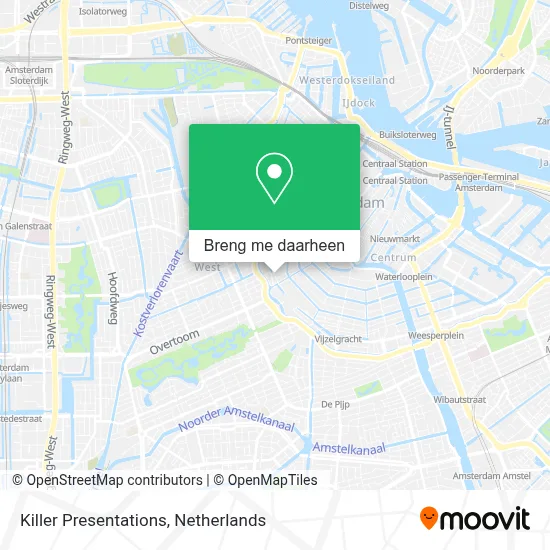 Killer Presentations kaart