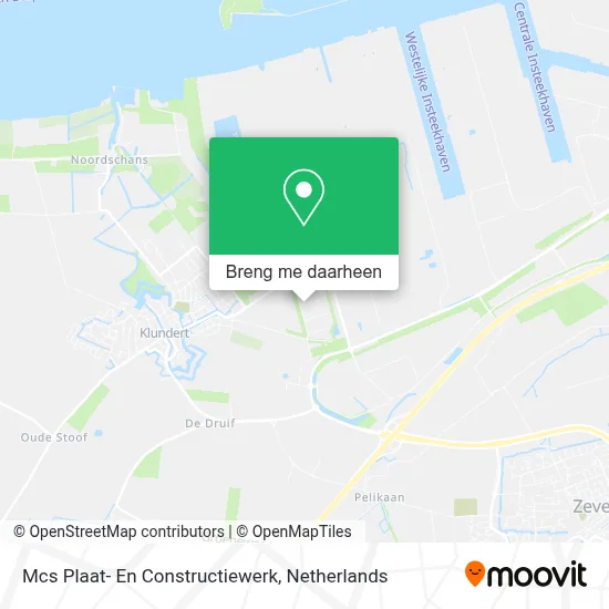 Mcs Plaat- En Constructiewerk kaart