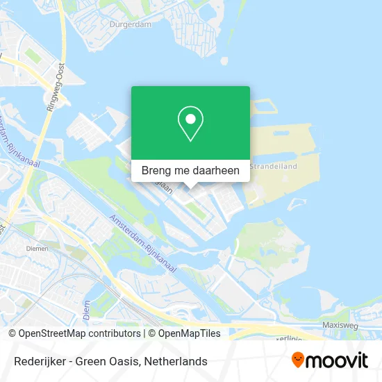 Rederijker - Green Oasis kaart
