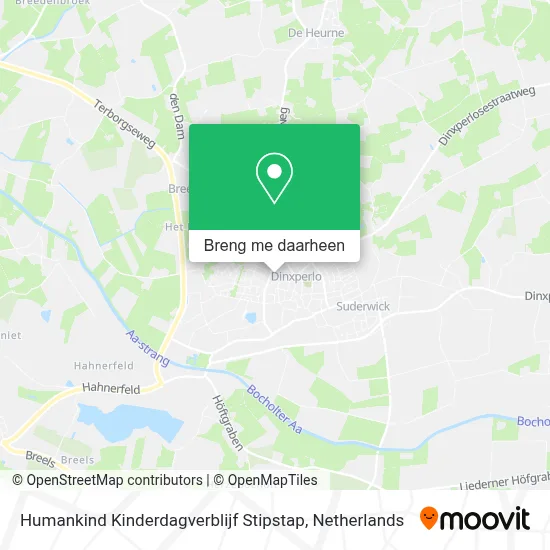 Humankind Kinderdagverblijf Stipstap kaart