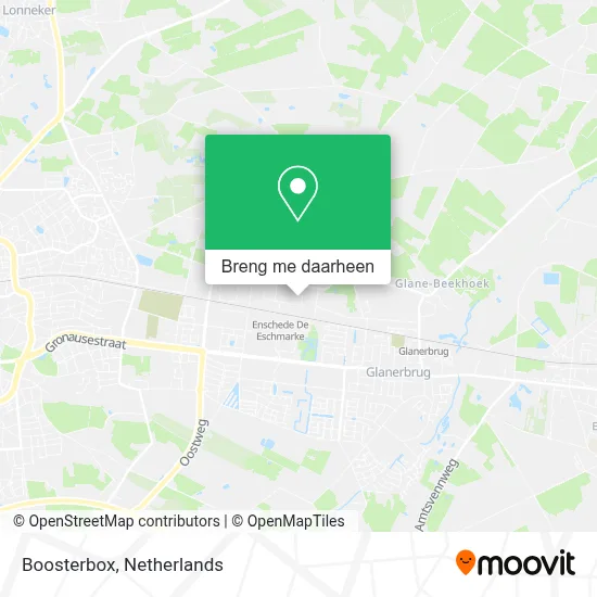 Boosterbox kaart