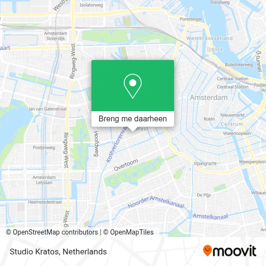 Studio Kratos kaart