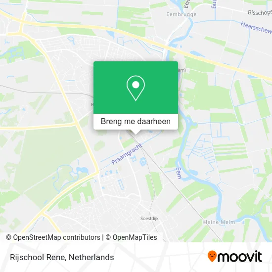 Rijschool Rene kaart
