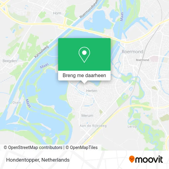 Hondentopper kaart