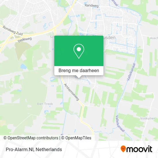Pro-Alarm.Nl kaart