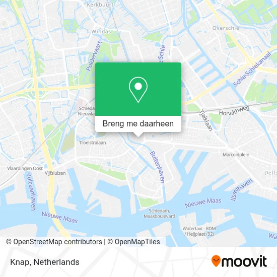 Knap kaart