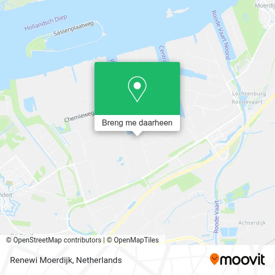 Renewi Moerdijk kaart