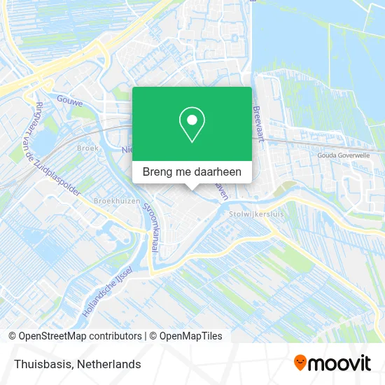 Thuisbasis kaart