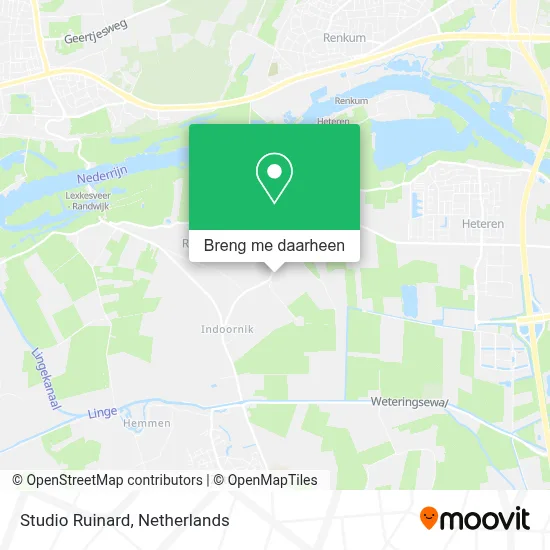 Studio Ruinard kaart