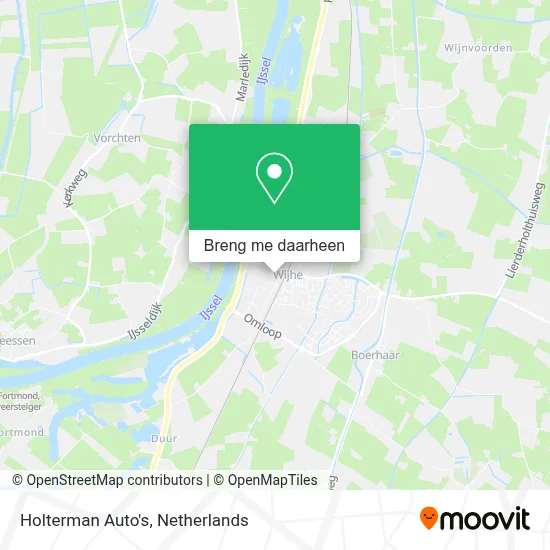 Holterman Auto's kaart