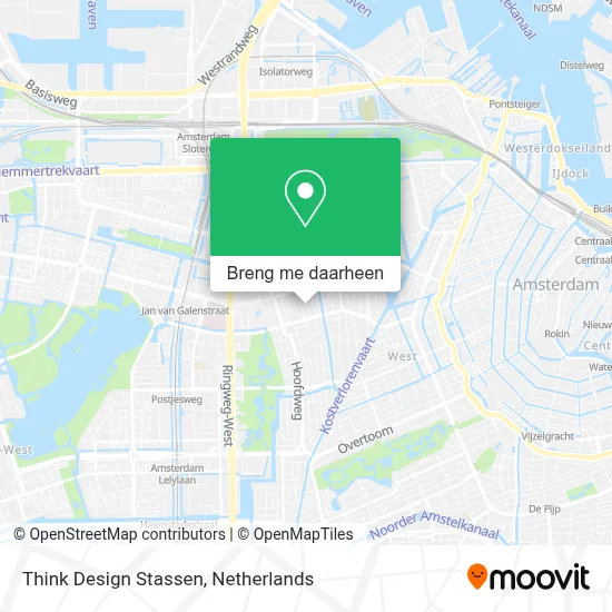 Think Design Stassen kaart