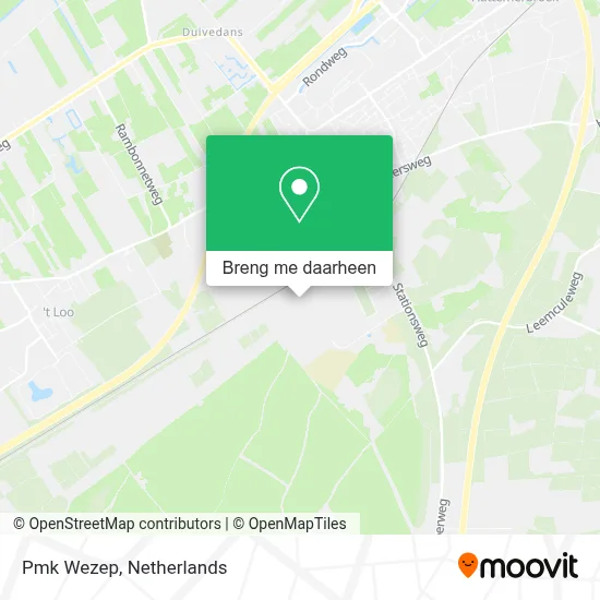Pmk Wezep kaart