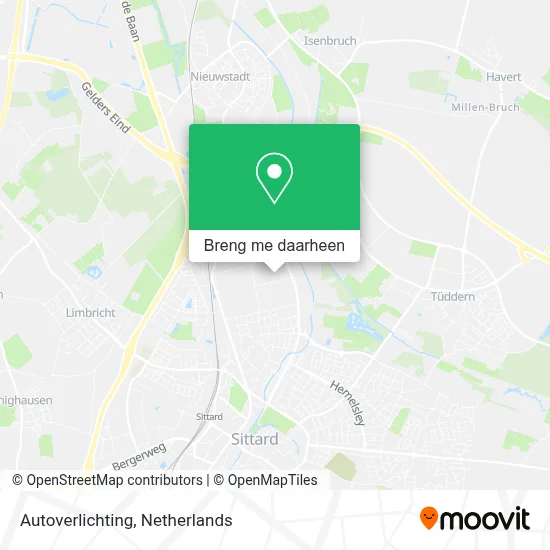 Autoverlichting kaart