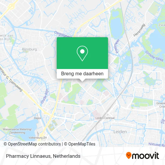 Pharmacy Linnaeus kaart