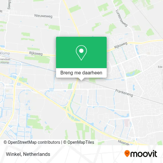 Winkel kaart