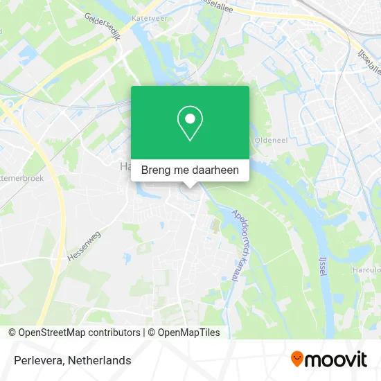 Perlevera kaart
