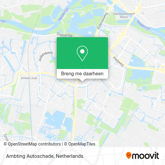 Ambting Autoschade kaart