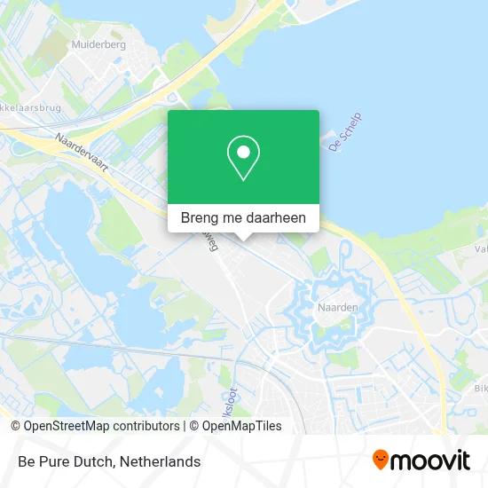 Be Pure Dutch kaart