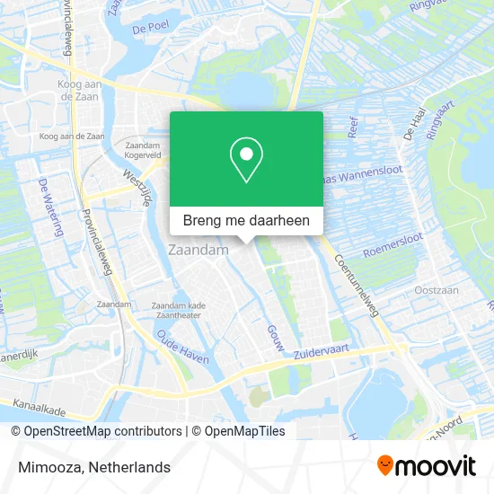 Mimooza kaart