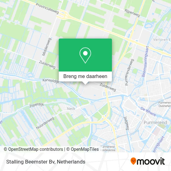 Stalling Beemster Bv kaart
