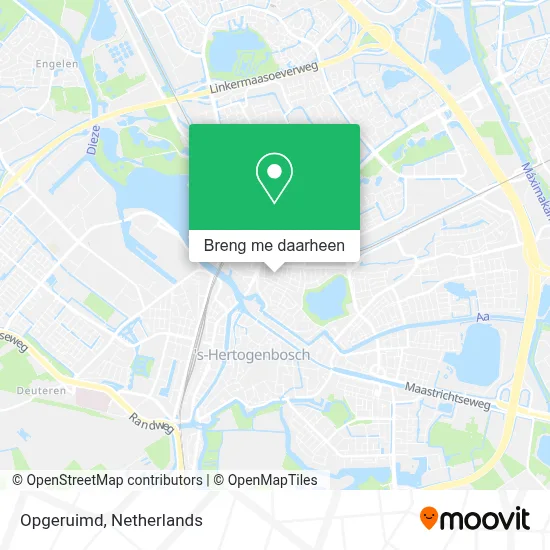 Opgeruimd kaart