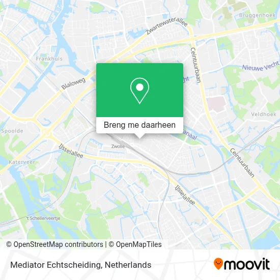 Mediator Echtscheiding kaart