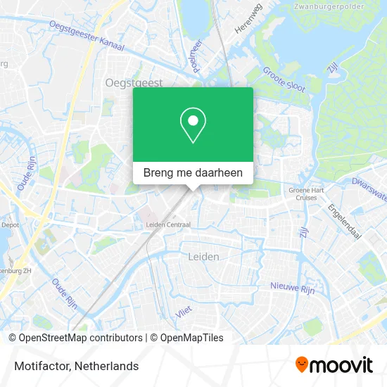 Motifactor kaart