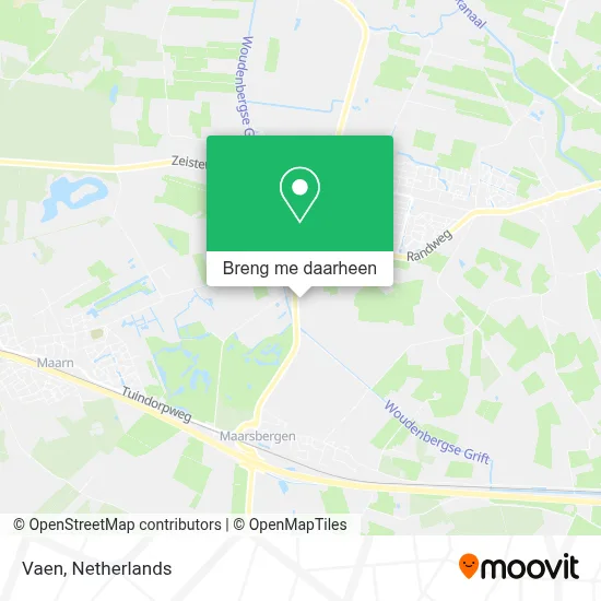 Vaen kaart