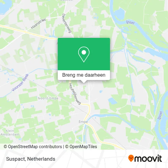 Suspact kaart