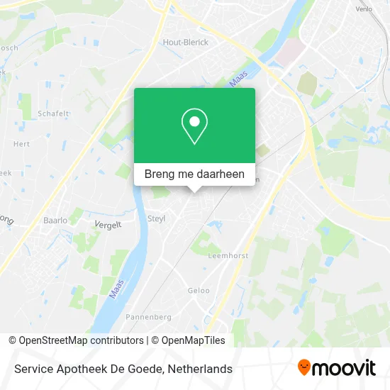 Service Apotheek De Goede kaart