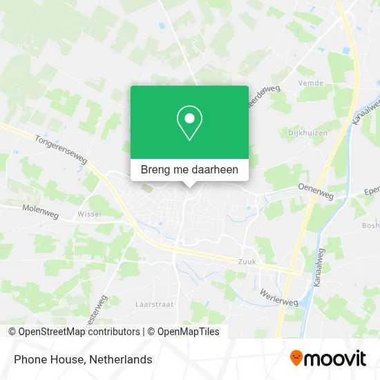 Phone House kaart