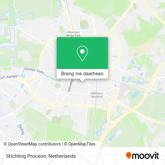 Stichting Proceon kaart