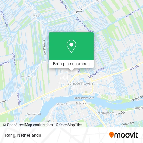 Rang kaart