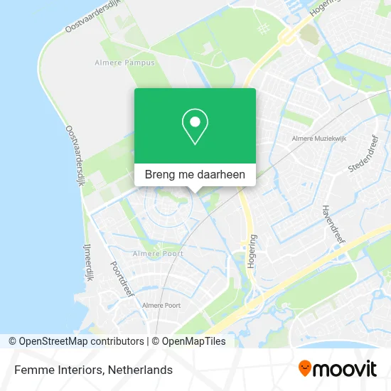 Femme Interiors kaart