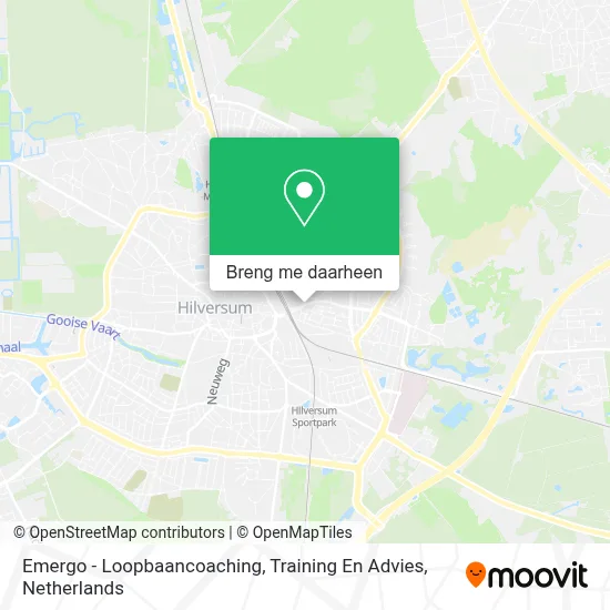 Emergo - Loopbaancoaching, Training En Advies kaart