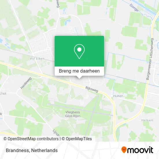 Brandness kaart