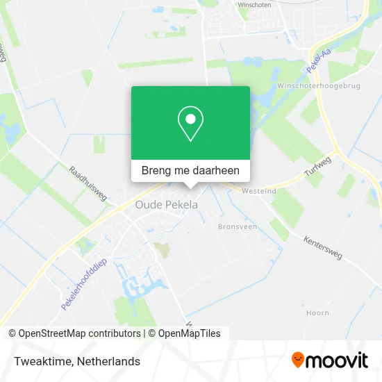Tweaktime kaart