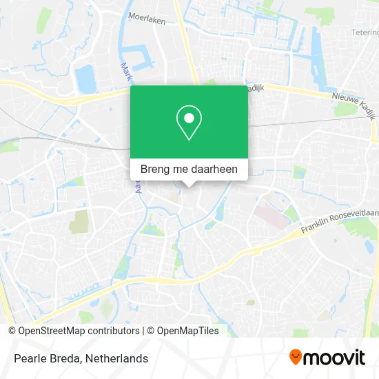 Pearle Breda kaart