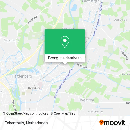 Tekenthuis kaart