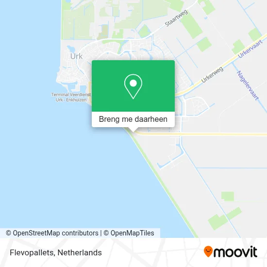 Flevopallets kaart